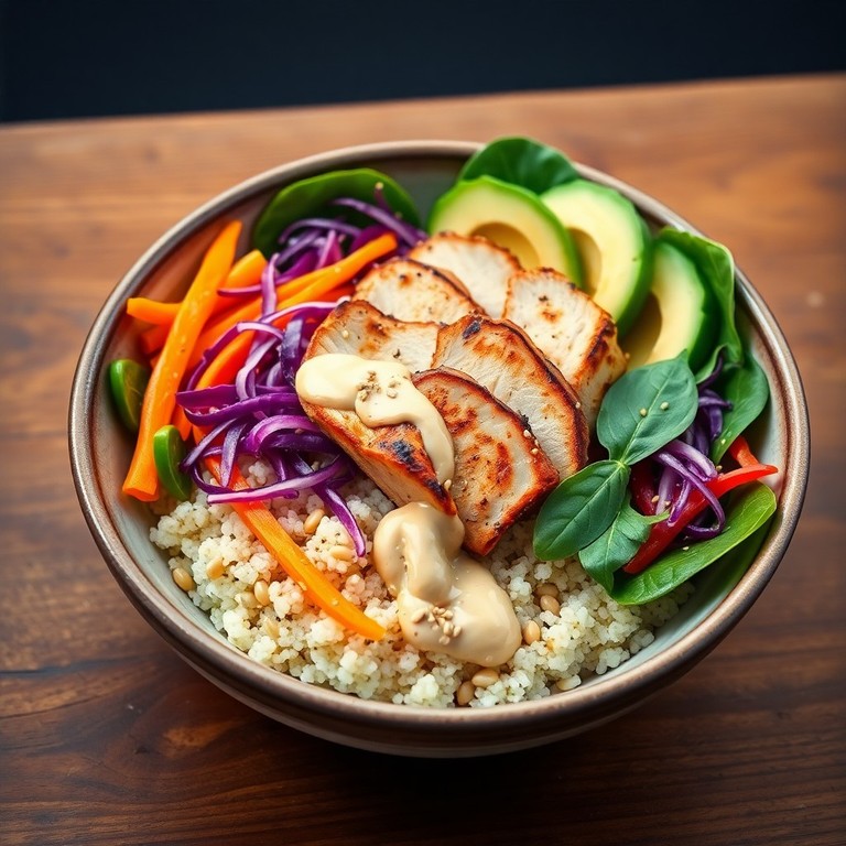 Bol Bouddha au Poulet Grillé