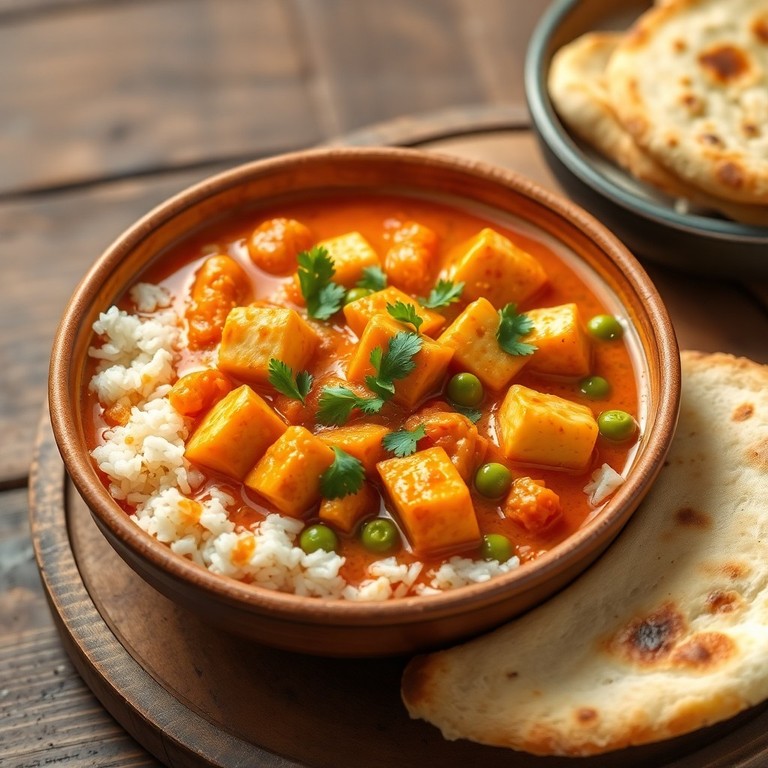 Classic Mutter Paneer Curry