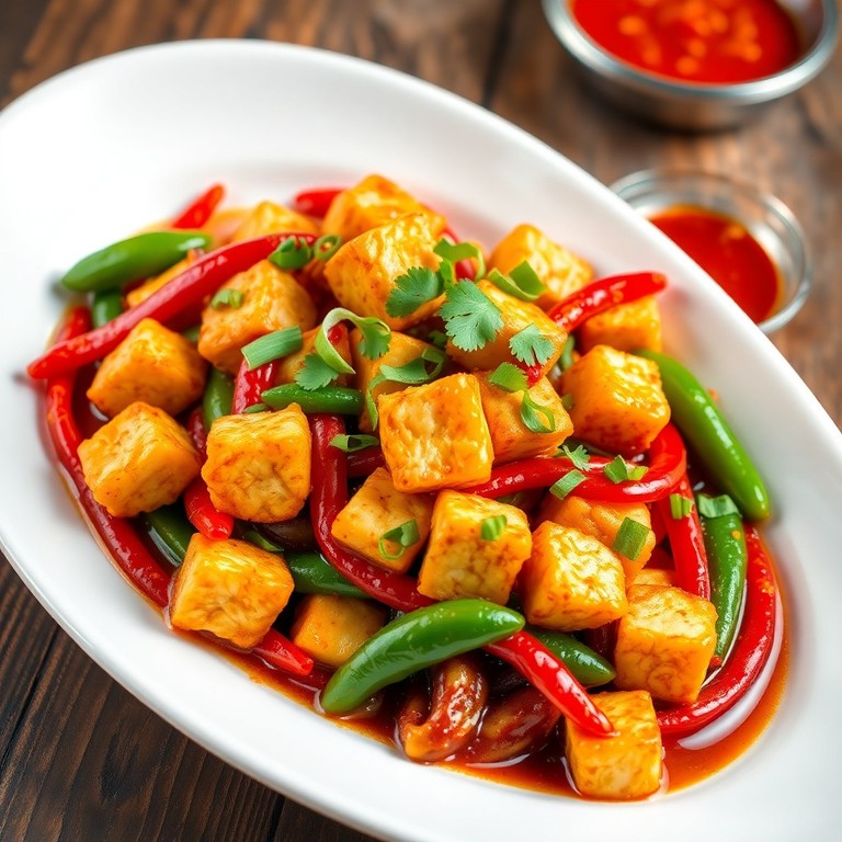 Spicy Paneer Chili Stir-Fry
