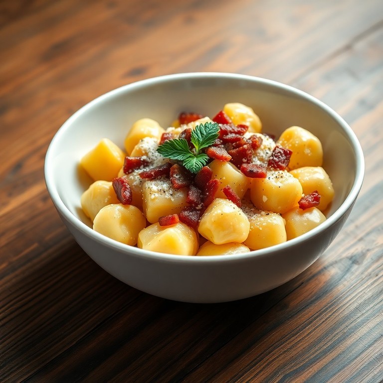 Gnocchis à la Carbonara