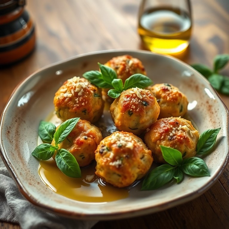 Polpette di Zucchine e Provolone al Forno
