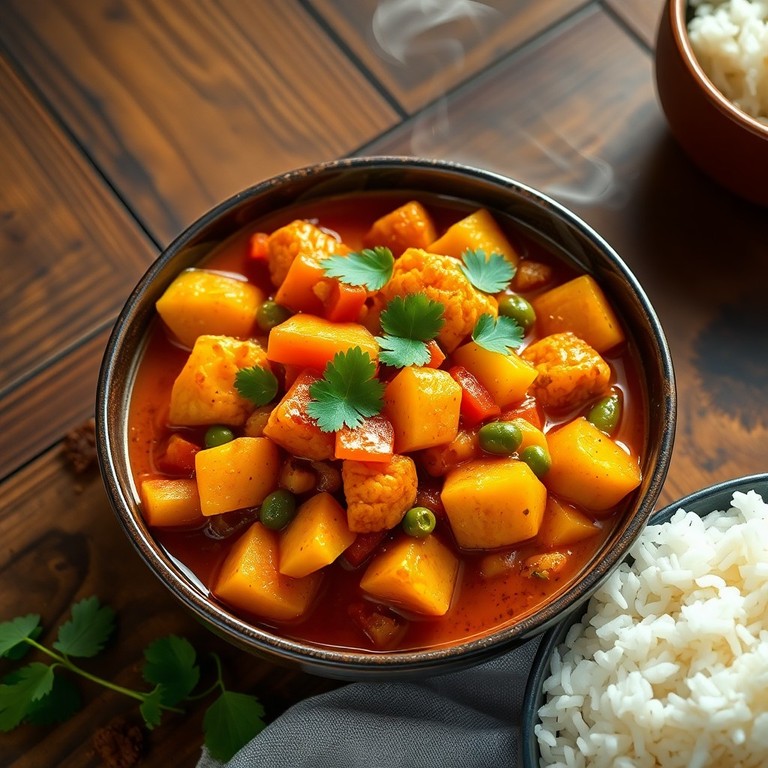 Spicy Vegetable Indian Curry