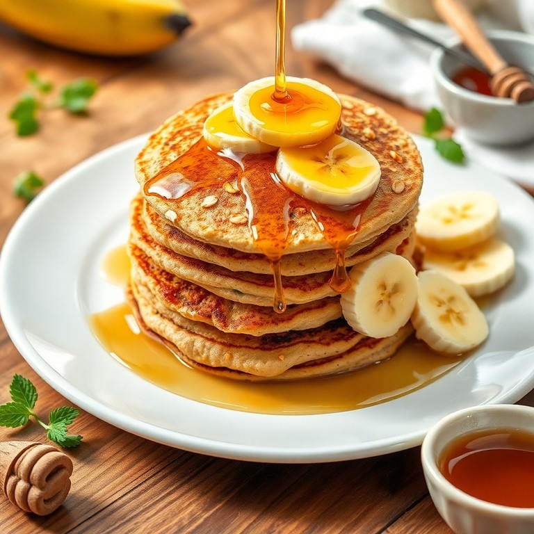 Tortitas de Avena y Plátano