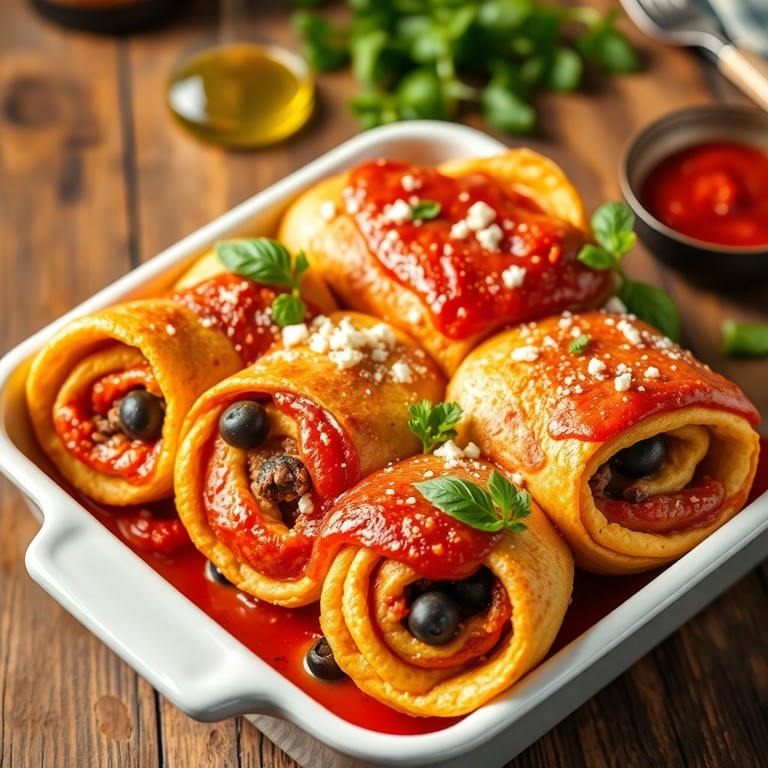 Panqueca de Carne ao Estilo Mediterrâneo com Farinha de Linhaça