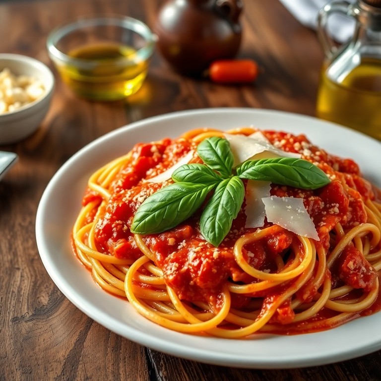 Klassischer Napoli-Spaghetti