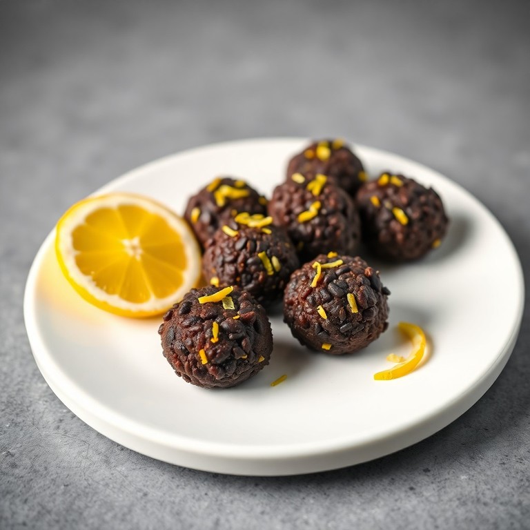 Bola de Chocolate e Limão