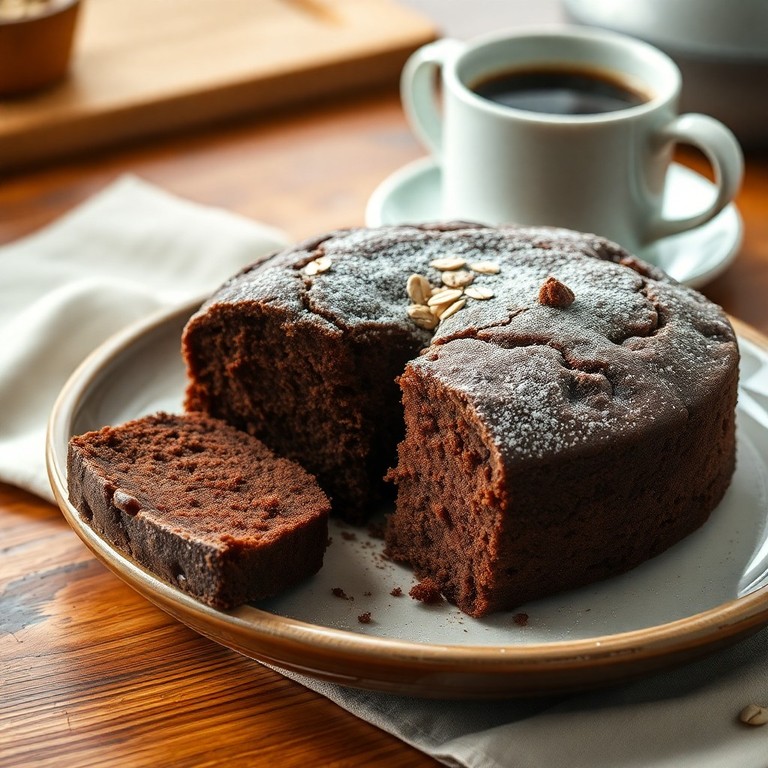 Bolo Integral de Achocolatado e Aveia