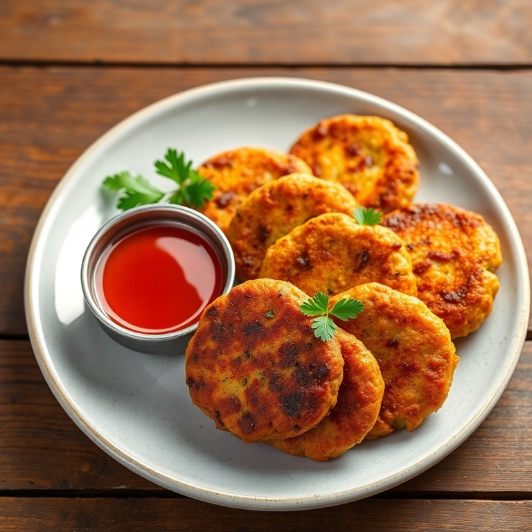 Red Bean and Beef Patties