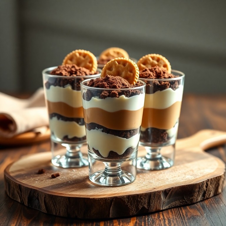 Mocha Biscuit Parfaits
