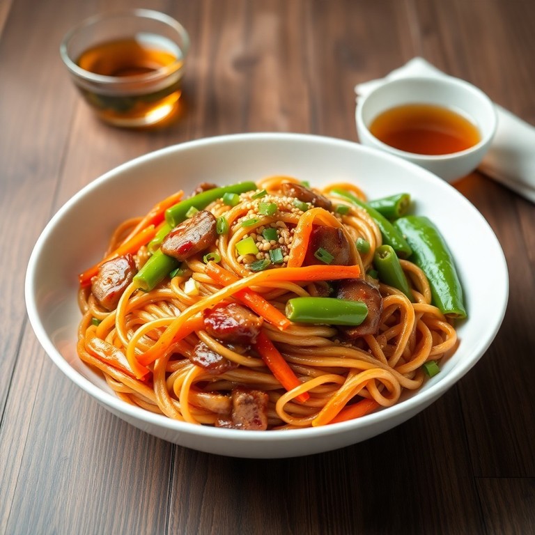 Stir-Fried Pork Noodles