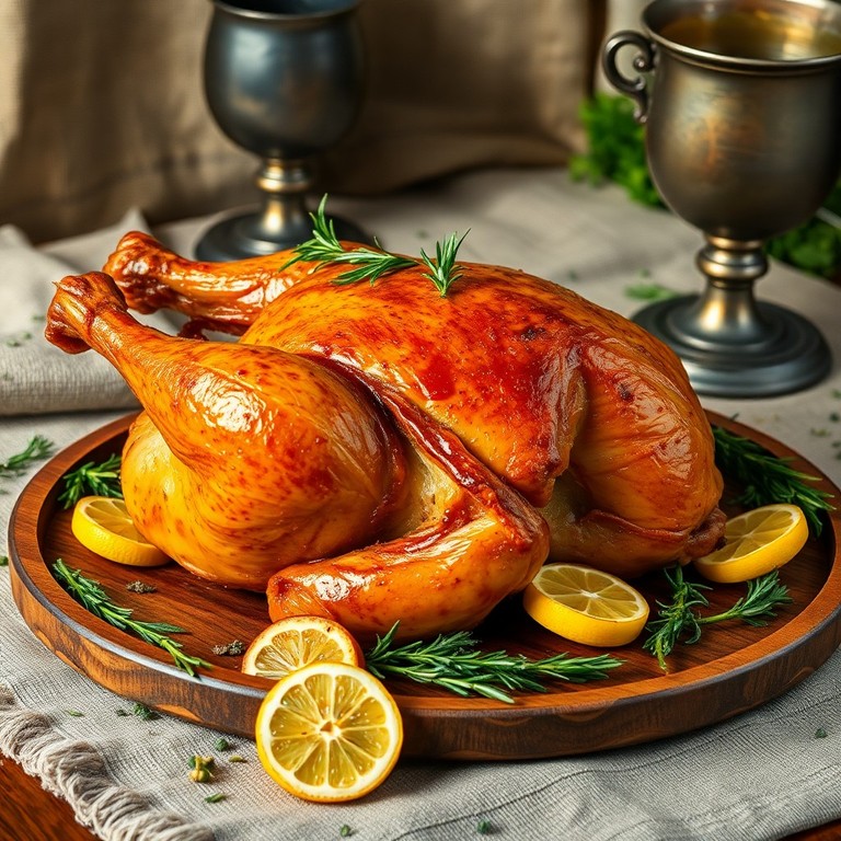 Herbed Roasted Game Bird
