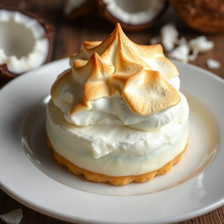 Torta de Coco com Creme Aéreo