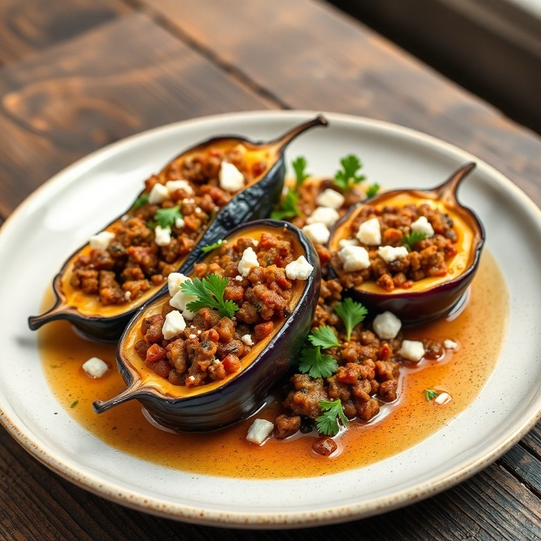 Keto-Türkischer Auberginen-Dolma