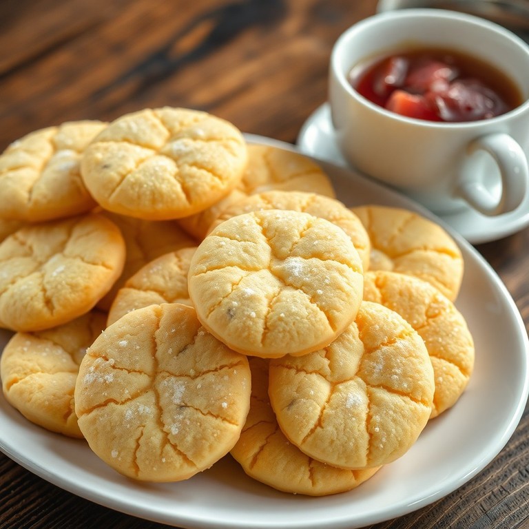 Biscoitos Amanteigados com Leite em Pó