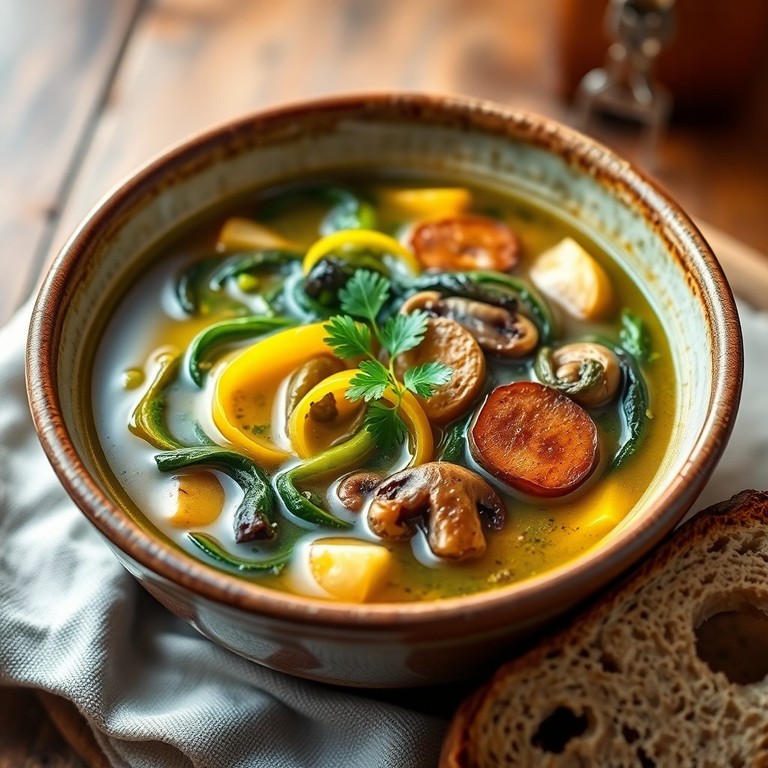 Gezonde Groentesoep met Cavolo Nero en Knoflook