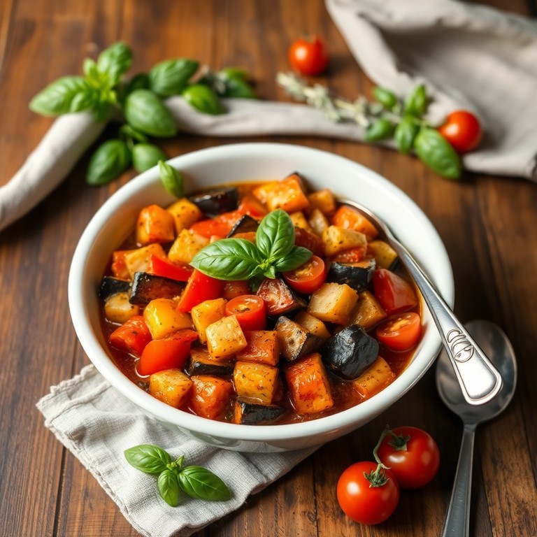 Ragoût Méditerranéen aux Légumes