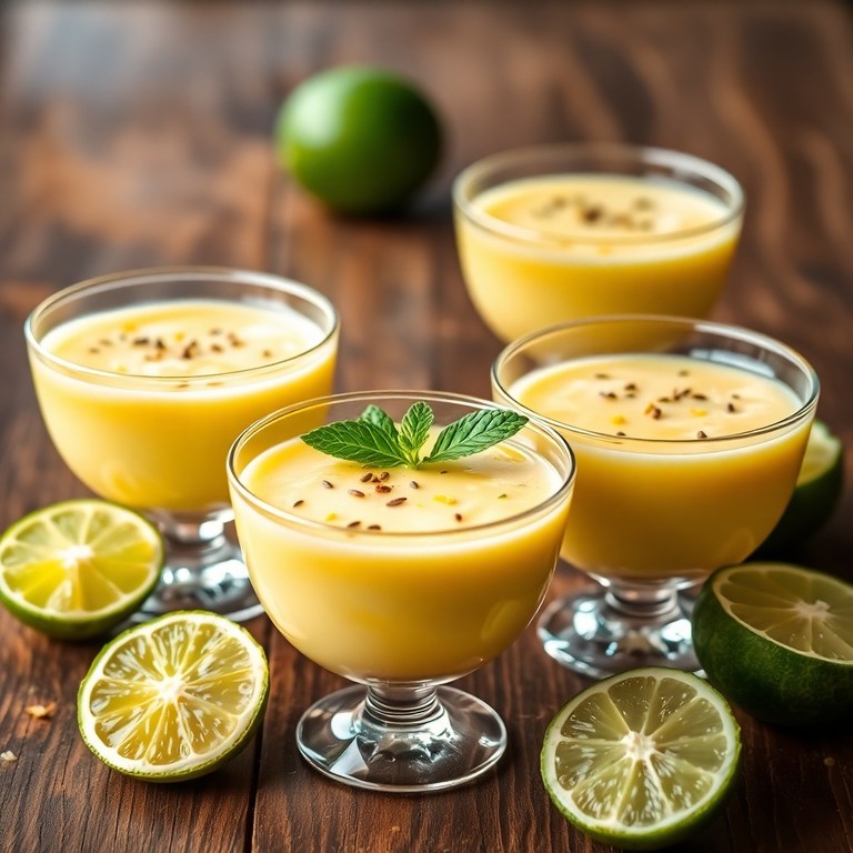 Creme de Limão e Maracujá com Manteiga