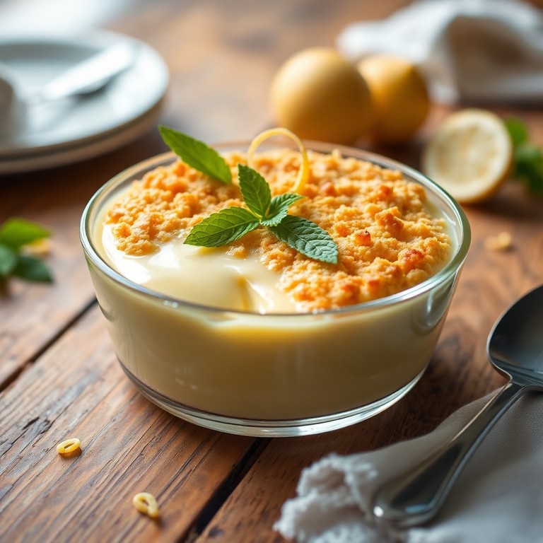 Creme de Confeiteiro com Crosta de Biscoito