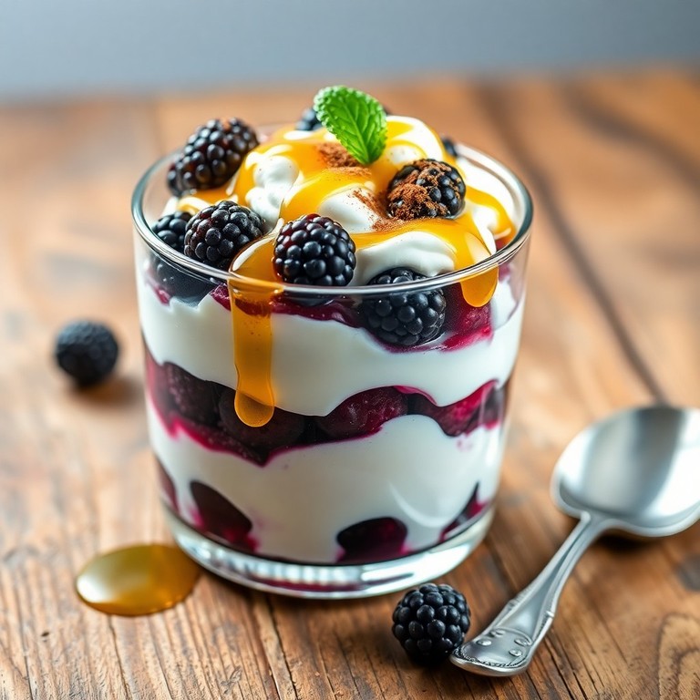 Berry Honey Yogurt Parfait
