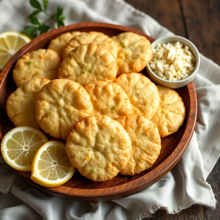 Biscoitos de Polvilho com Limão e Queijo