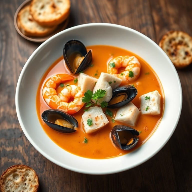 Bisque de Fruits de Mer à la Provençale