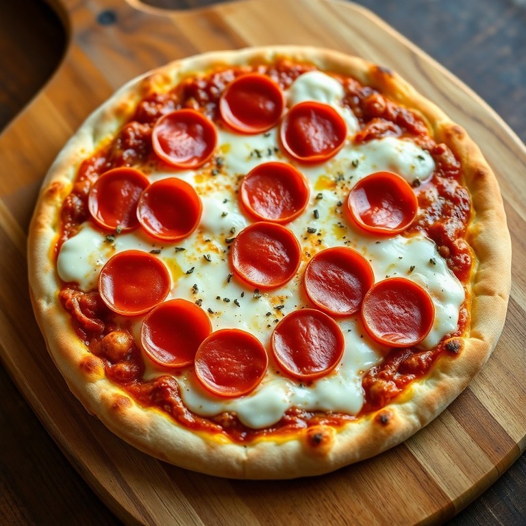 Pizza de Pepperoni Estilo Litter Cesar
