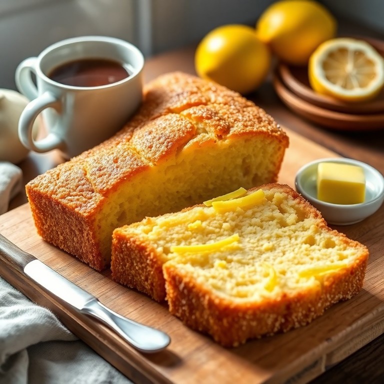 Pão de Limão Simples e Crocante