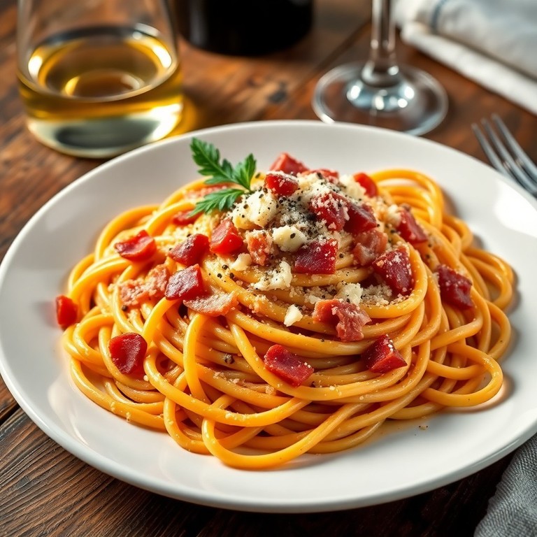 Espaguetis Carbonara Clásicos