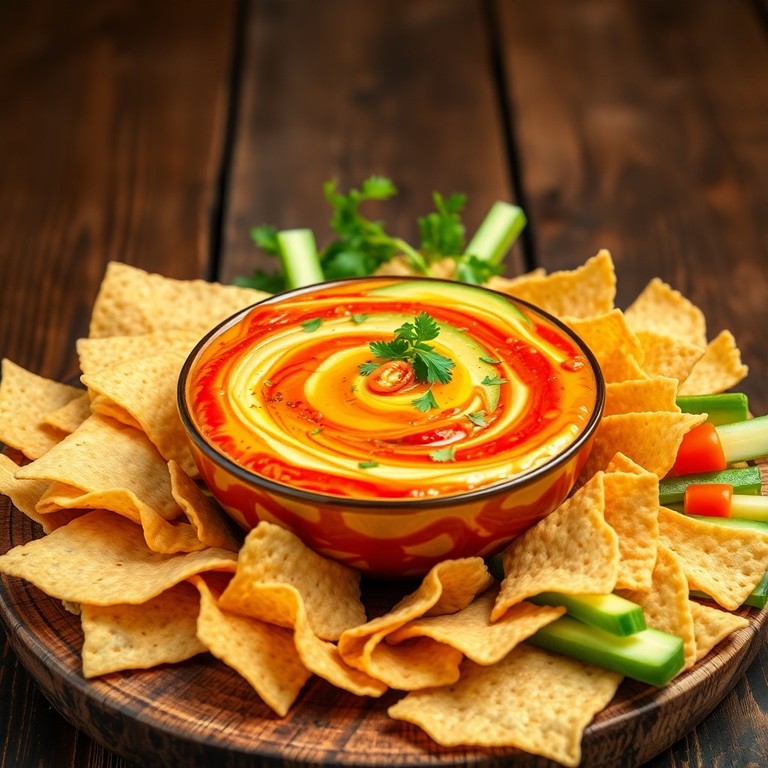 Roasted Tomato Avocado Dip