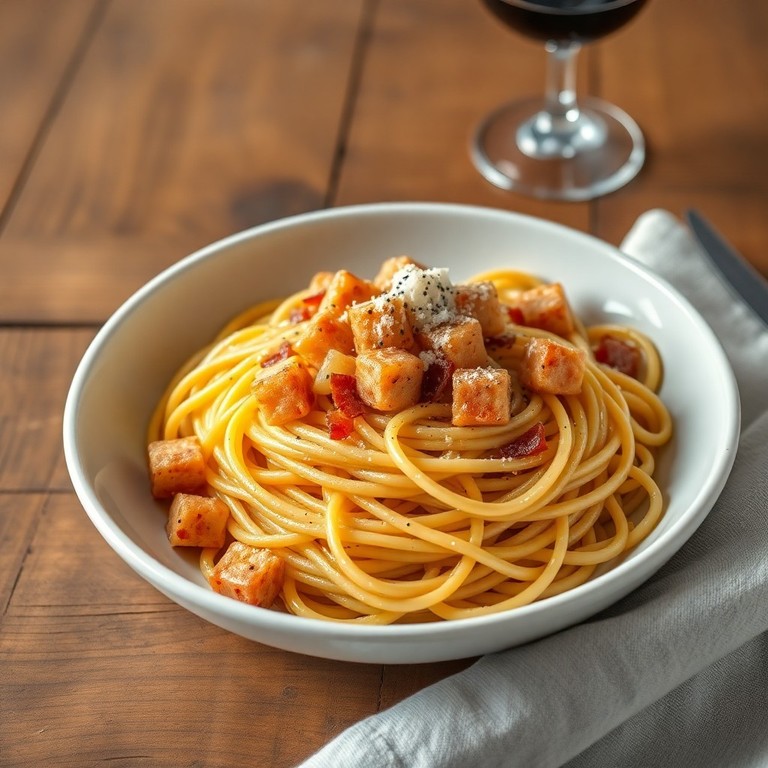 Pasta alla Pancetta Croccante Senza Aglio