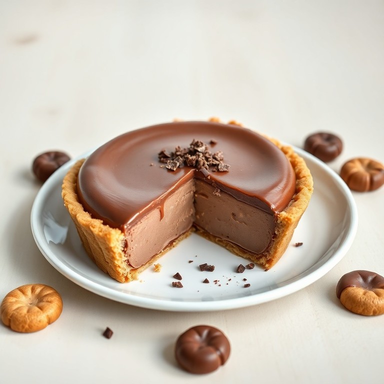 Torta Gelada de Achocolatado e Bolacha Maria
