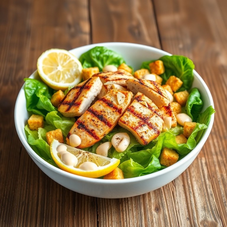 Ensalada César de Pollo a la Parrilla