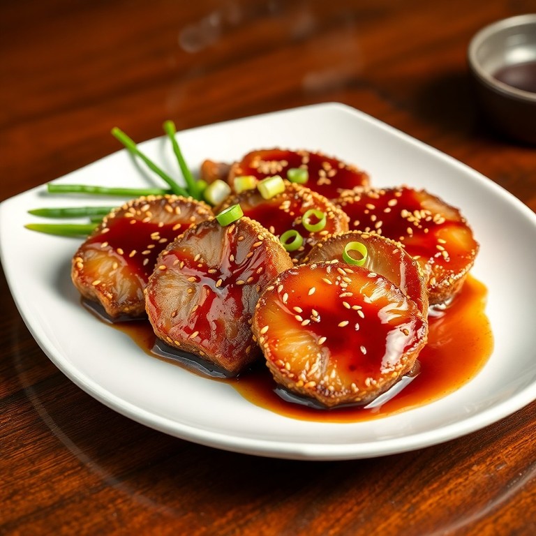 Filé Mignon Suíno com Molho Teriyaki e Gergelim