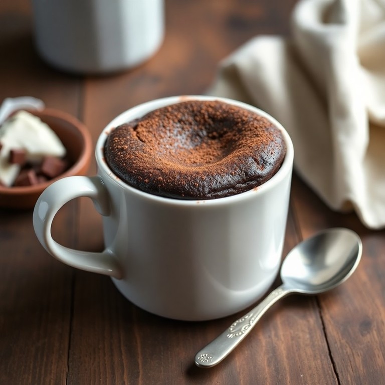 Bolo de Caneca de Chocolate