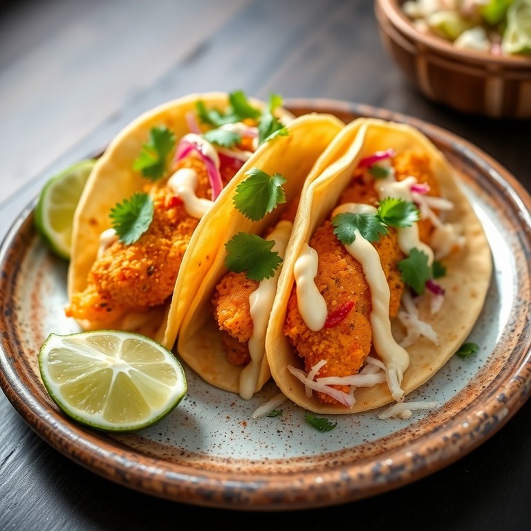 Tacos de Pescado al Estilo Baja