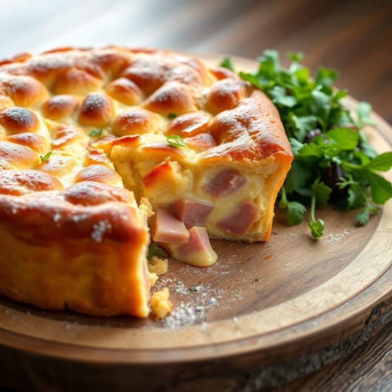Herzhaftes Schinken-Käse-Quiche