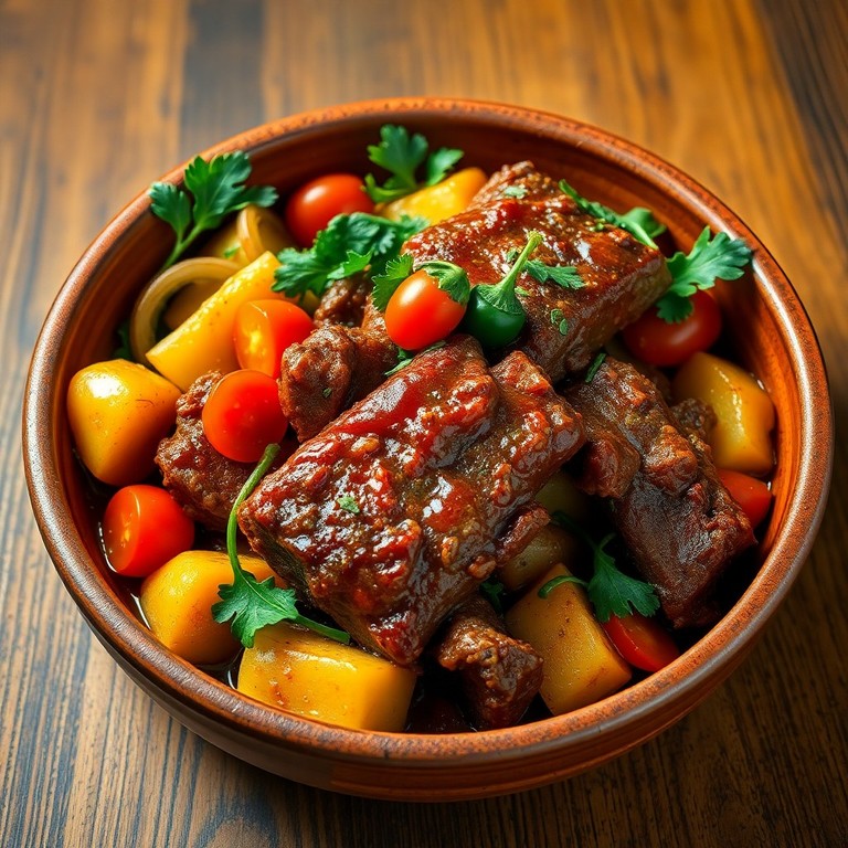 Costela Suculenta na Panela de Pressão com Legumes Clássicos