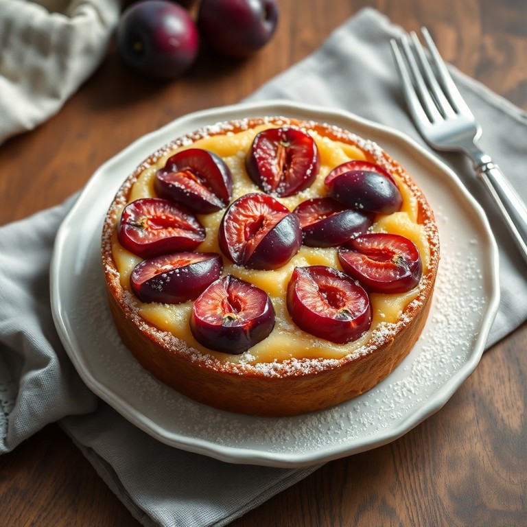 Pflaumen-Kuchen im Rührteig