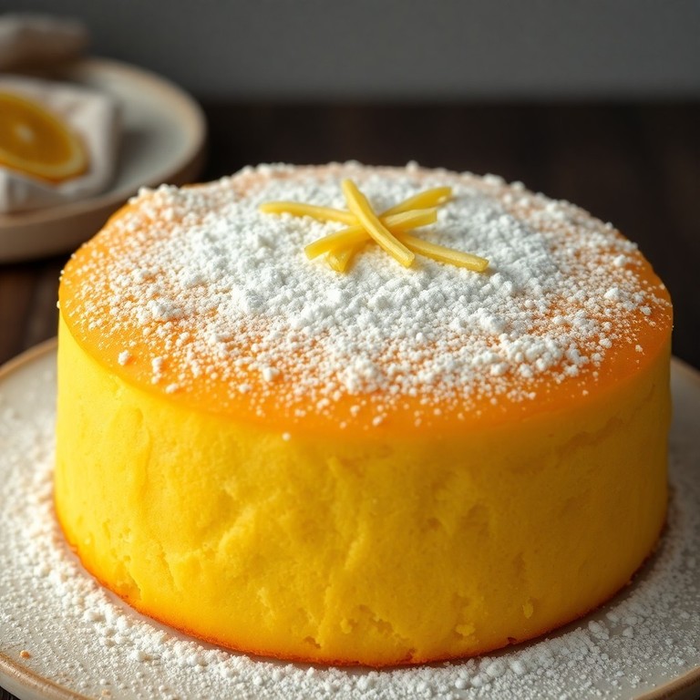 Bolo de Limão Cremoso com Leite em Pó e Manteiga