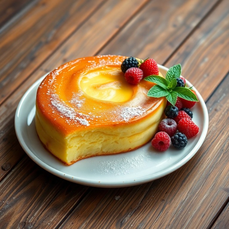 Bizcocho Esponjoso de Leche y Huevos