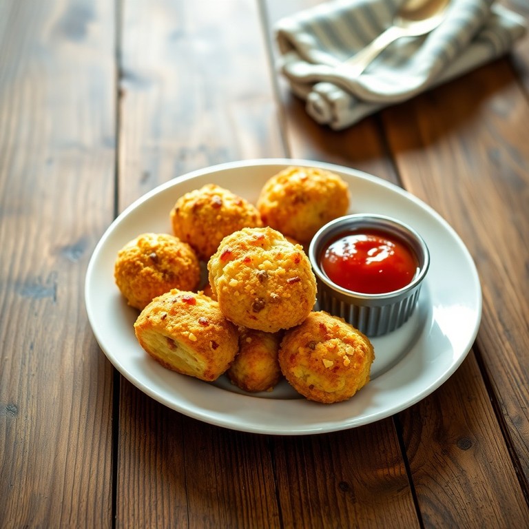 Croquettes de carré frais et épices au four