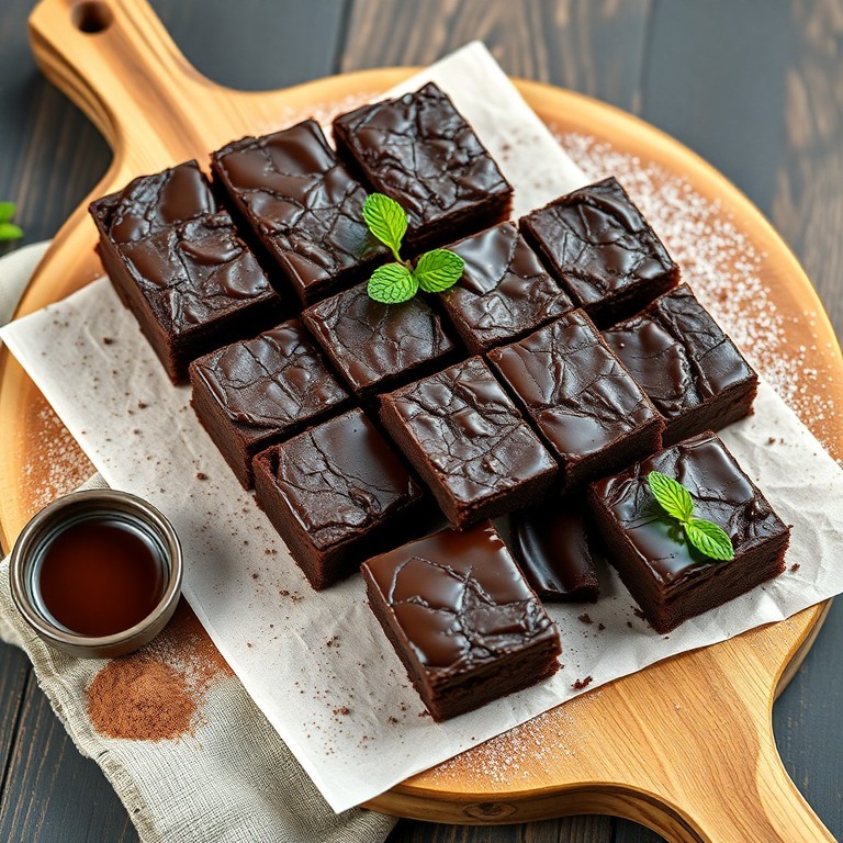 Classic Chocolate Fudge Brownie