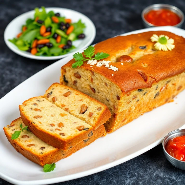 Cake d’aubergines et lentilles corail à la texture moelleuse