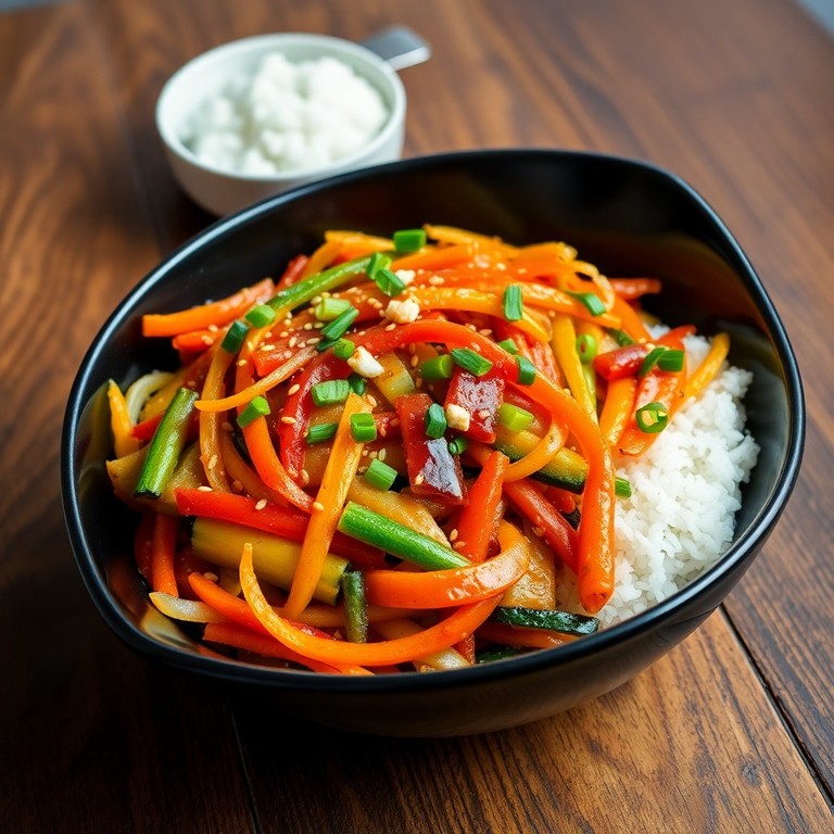 Salteado de Verduras al Estilo Asiático