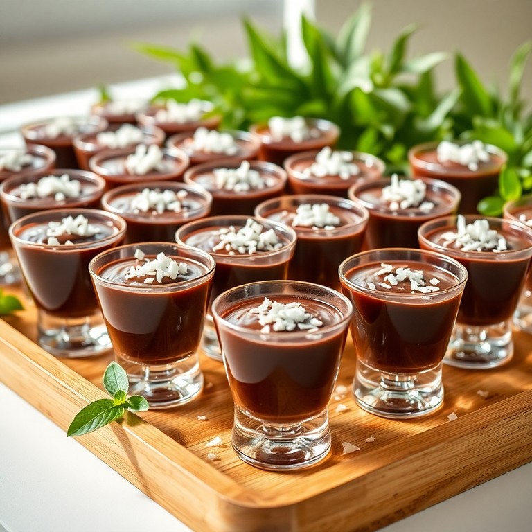 Mousse au Chocolat Vegan à la Noix de Coco pour 80 personnes