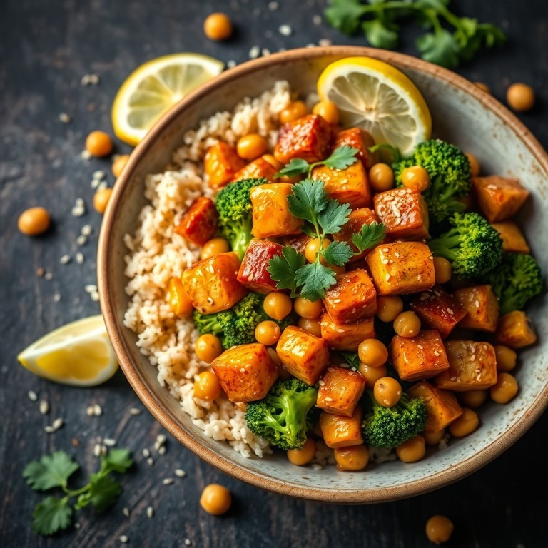 Vegane Räuchertofu-Gemüsepfanne