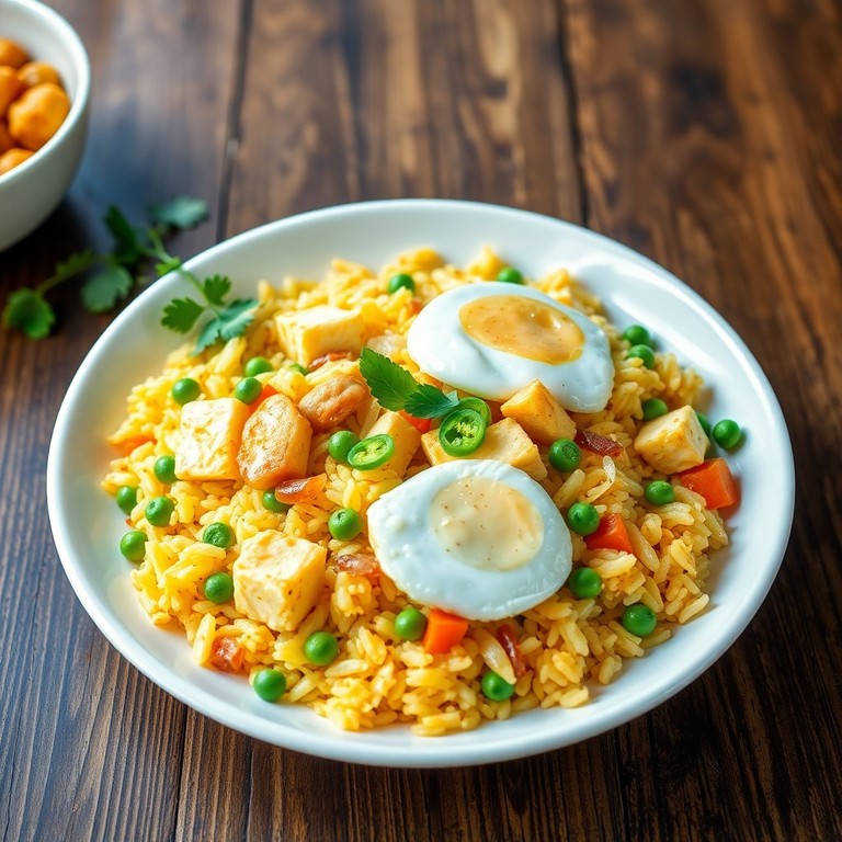 Paneer & Egg Fried Rice
