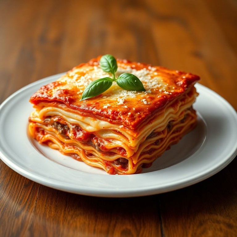 Lasagne Classique à la Bœuf et à la Sauce Tomate