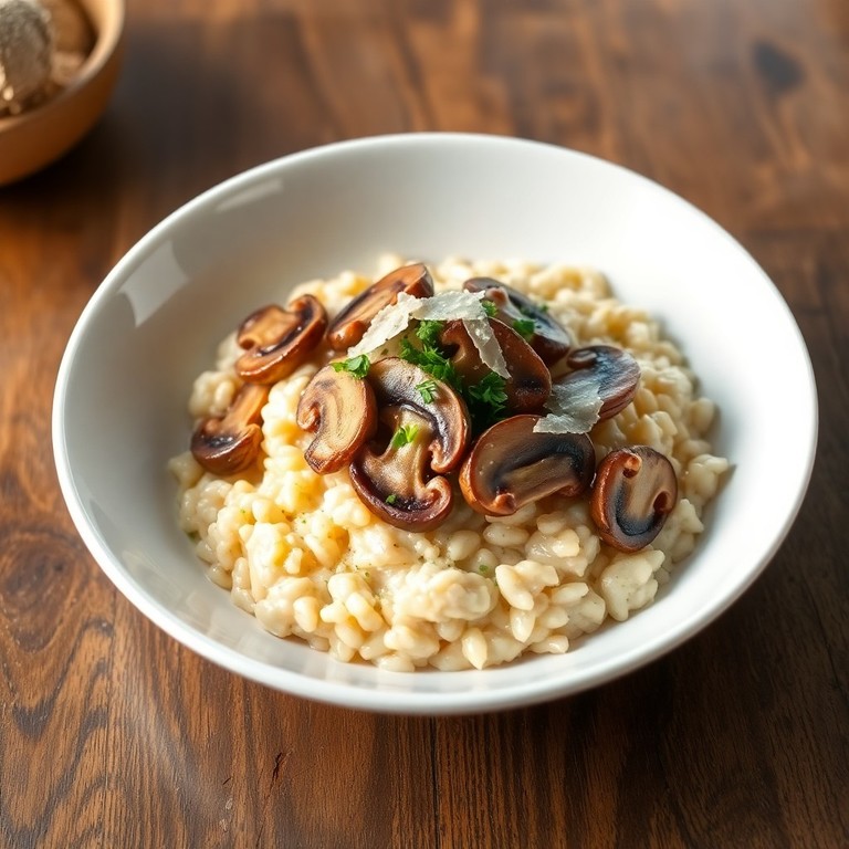 Risotto Crémeux aux Champignons
