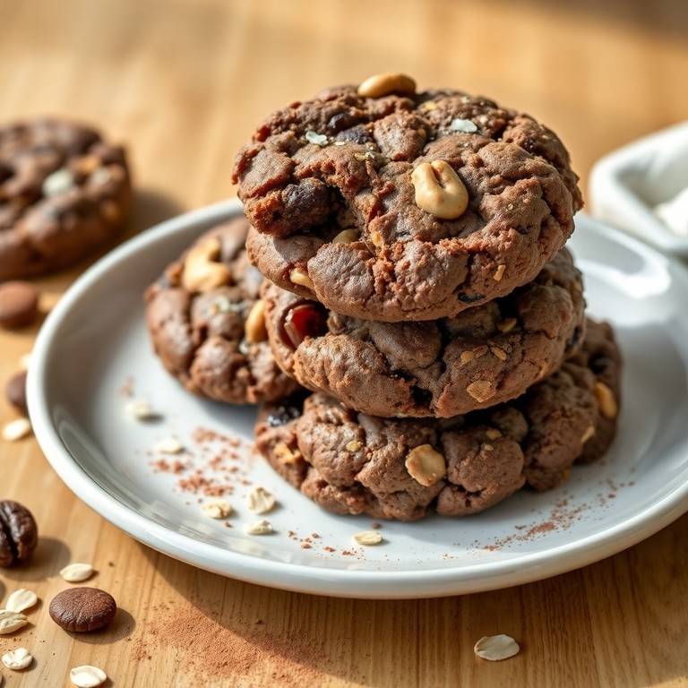 Galletas energéticas de avena y cacao